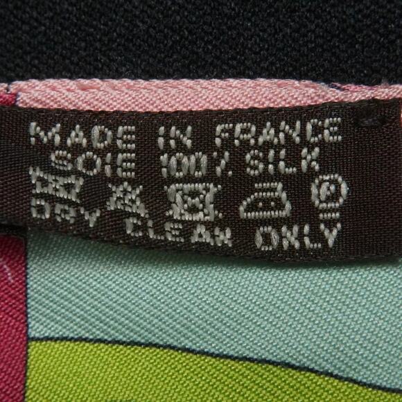 Hermes 100% Silk Twilly Astrologie Nouvelle in Rose Framboise (pink) & Pistache - Picture 3 of 12